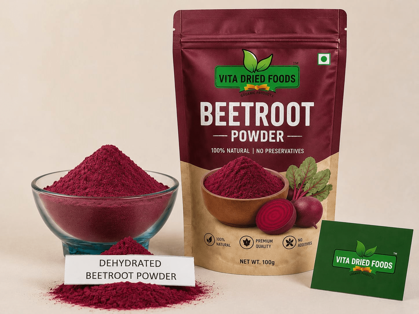 Dehydrated Beetroot