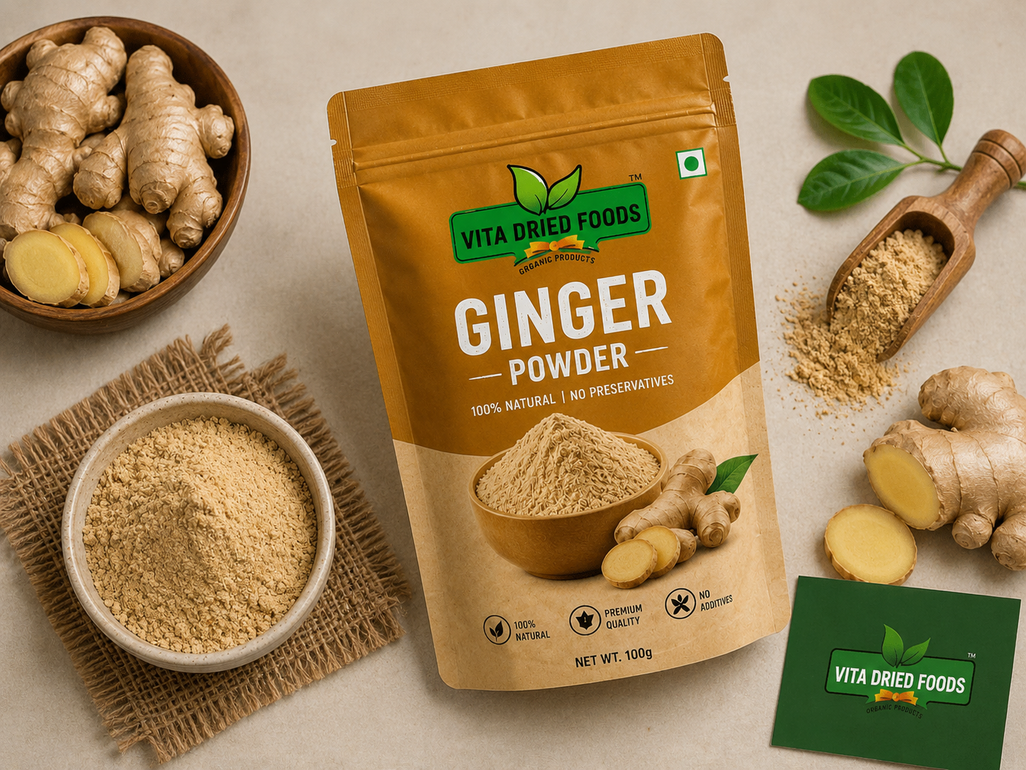 Dehydrated Ginger view 2