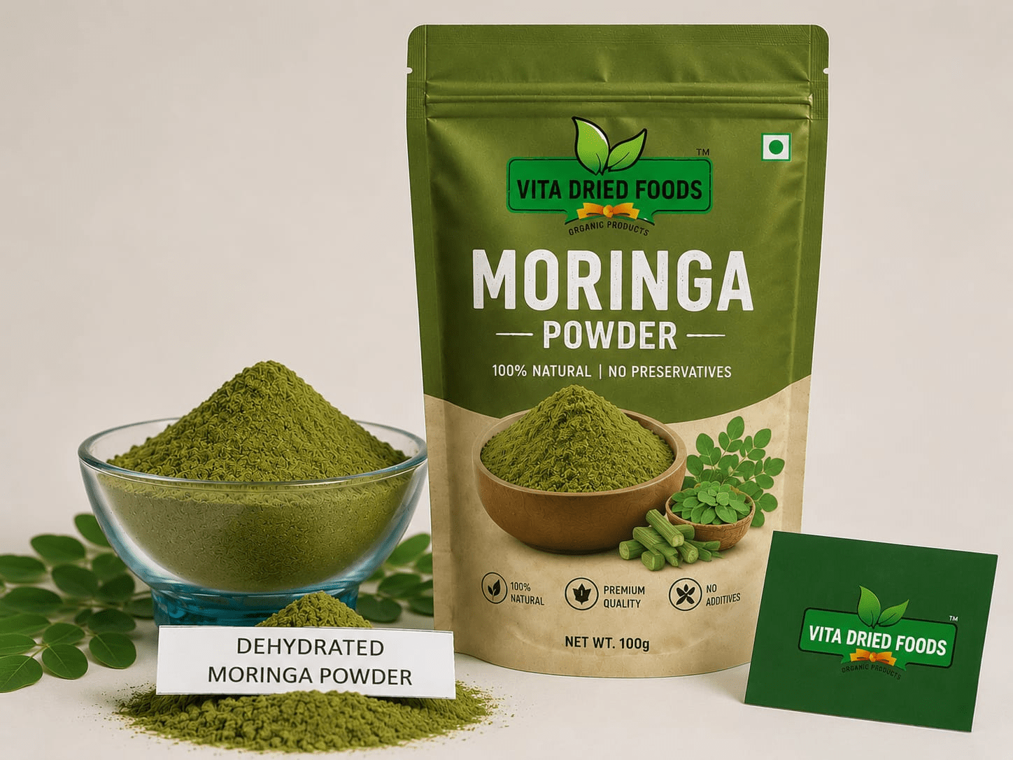 Dehydrated Moringa