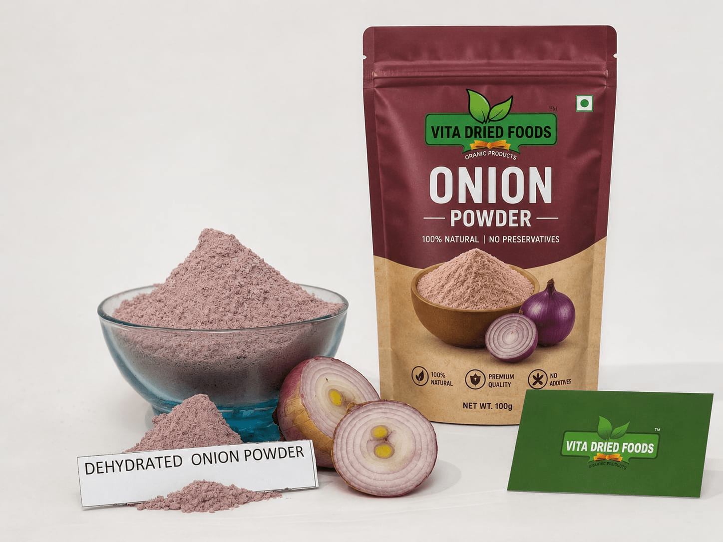 Dehydrated Onion